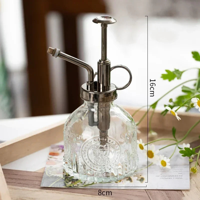 Retro Design Glass Water Plant Sprayer