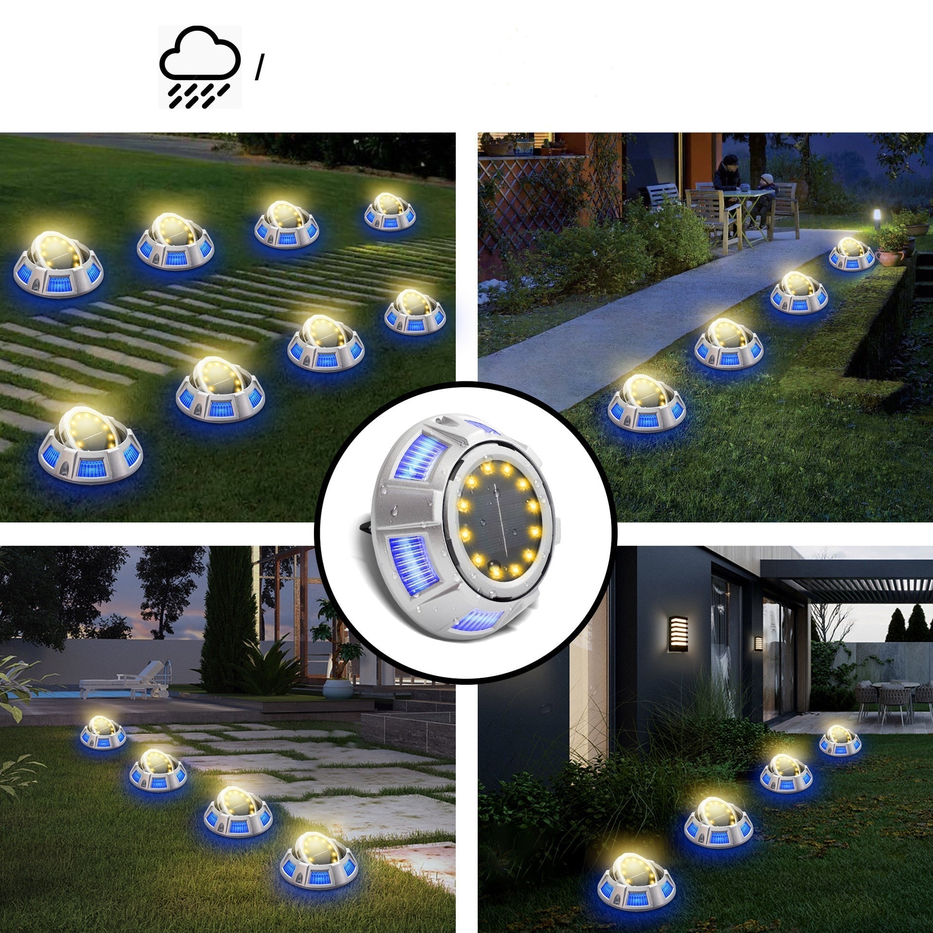 Underground LED Solar Lights