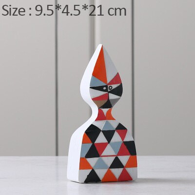 Creative Abstract Puppet Figurines