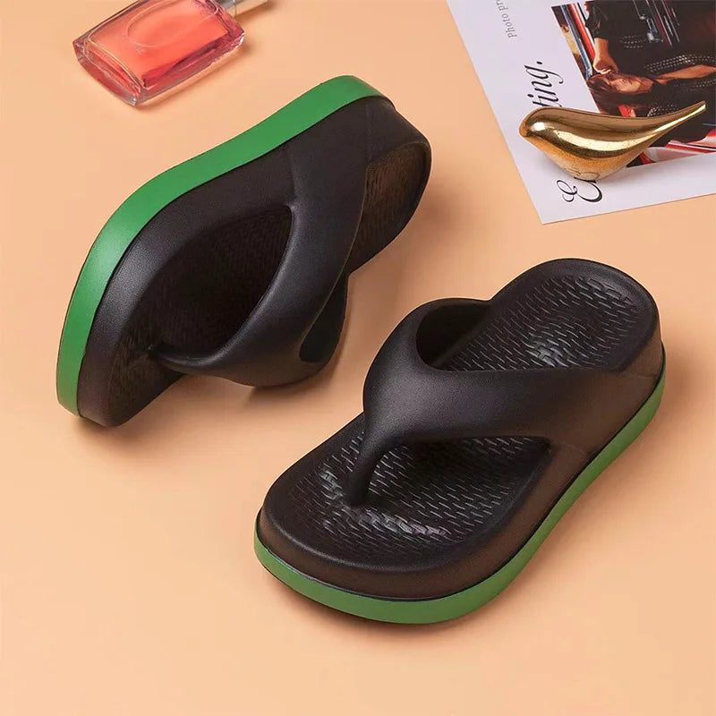 Korean Style Thick Sole Summer Slippers