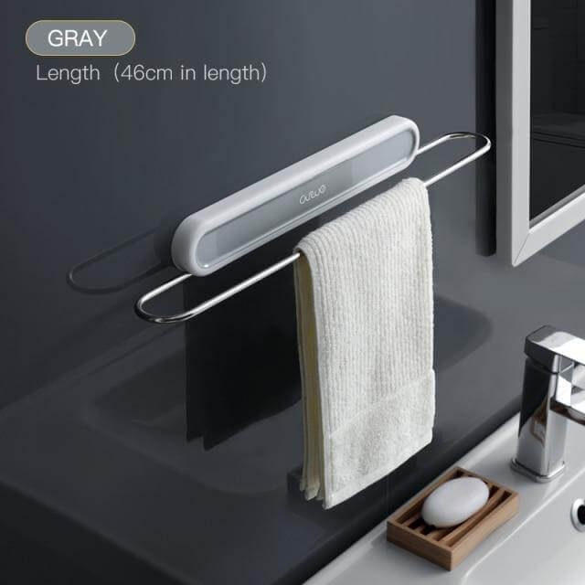 Stainless Steel Wall-Mounted Foldable Towel Hanger