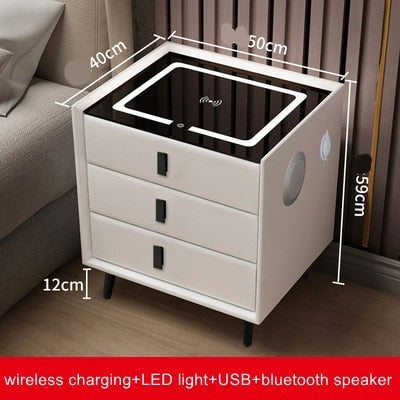 Creative Multifunctional Smart Bedside Speaker Table