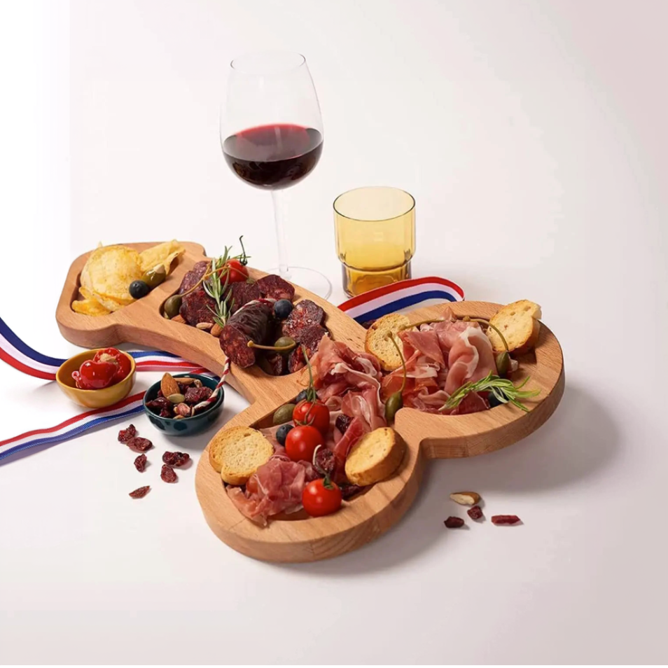 Funny Adult-Themed Multi-Compartment Serving Board