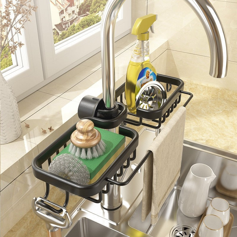 Kitchen Organizer Sink Drain Rack