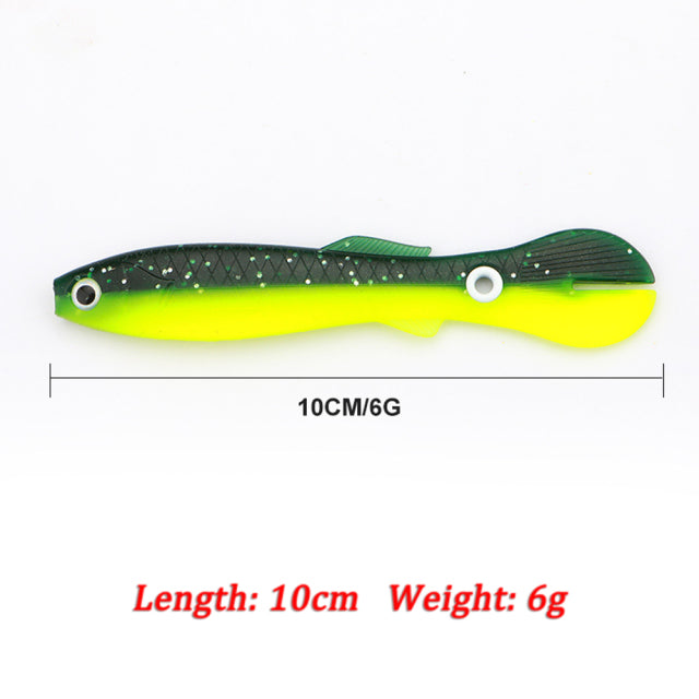 Realistic Reflective Soft Fishing Artificial Bait