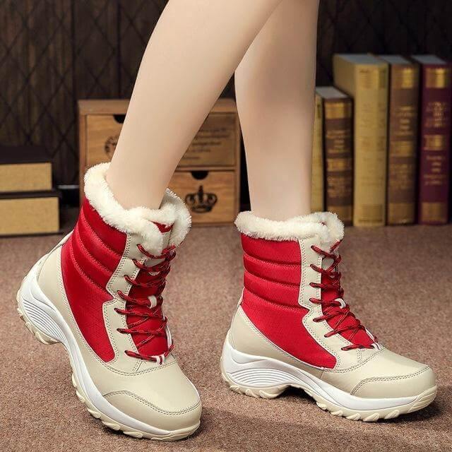 Thick Warm Waterproof Modern Winter Boots for Women