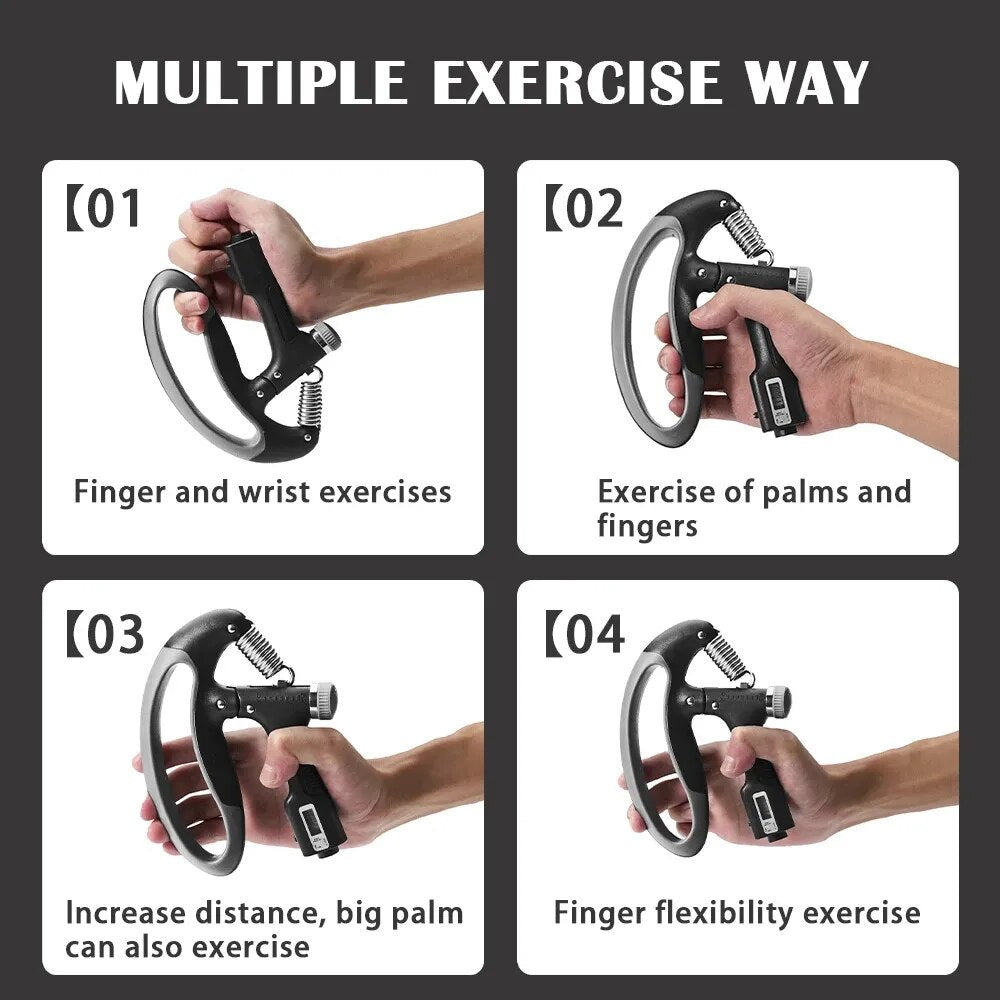 Adjustable Hand Grip Muscle Strength Hand Trainer