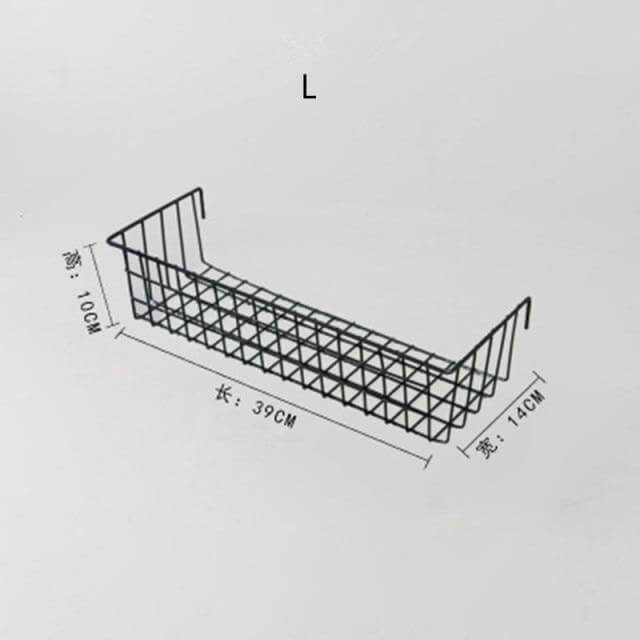 Iron Grid Home Wall Decoration Organizer