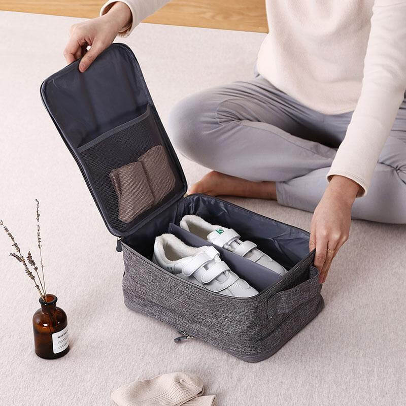 Portable Travel Shoe Clothes Storage Organizer Bag