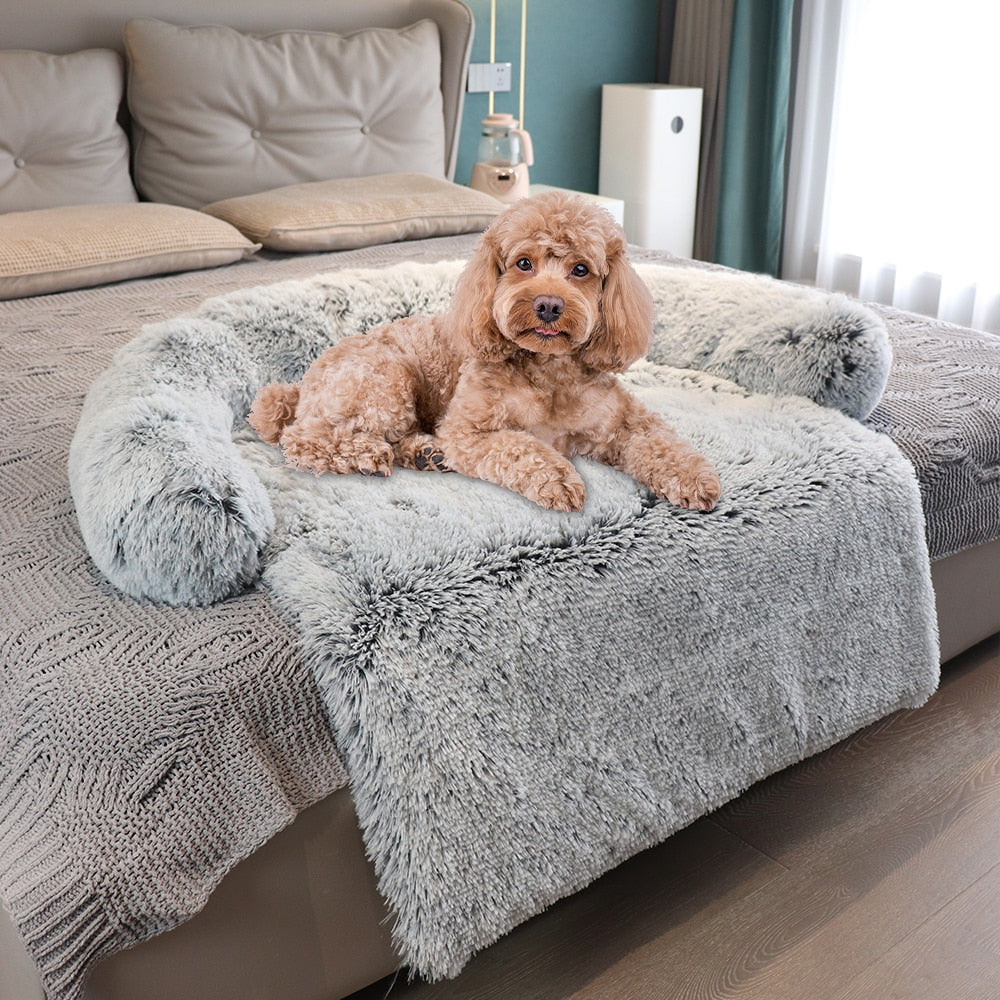 Large Pet Plush Sofa Cover Bed