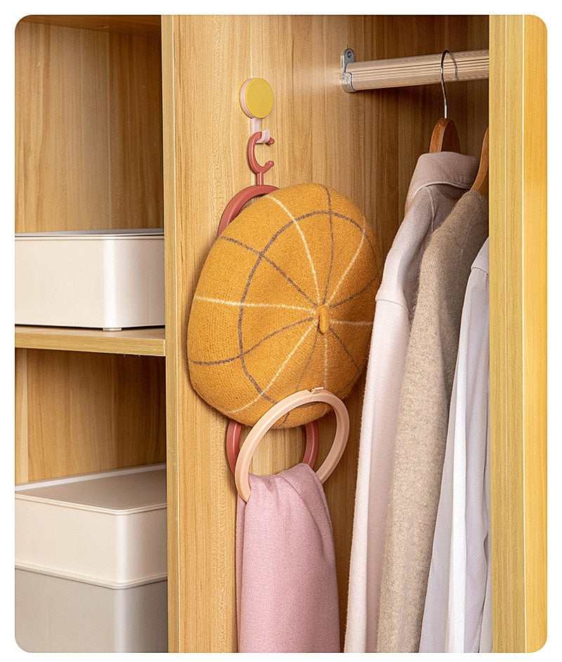 Multi-Purpose Creative  Round Hook Hanger