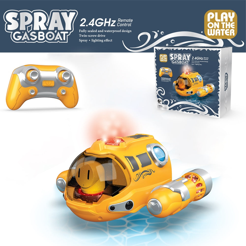 Powerboat RC Spray Submarine