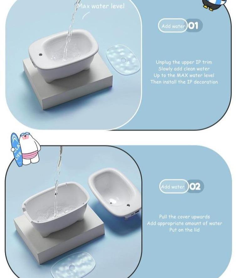 Polar Bear Bathtub Air Humidifier