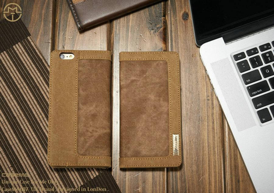 Jeans Leather Flip Wallet Iphone X Case