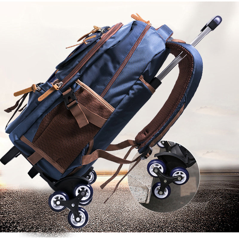 Creative Trolley Travel Waterproof Backpack