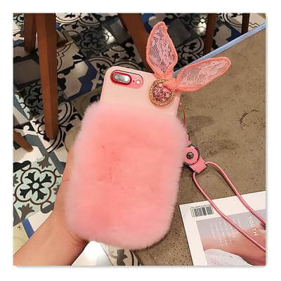 Furry Bunny iPhone Case