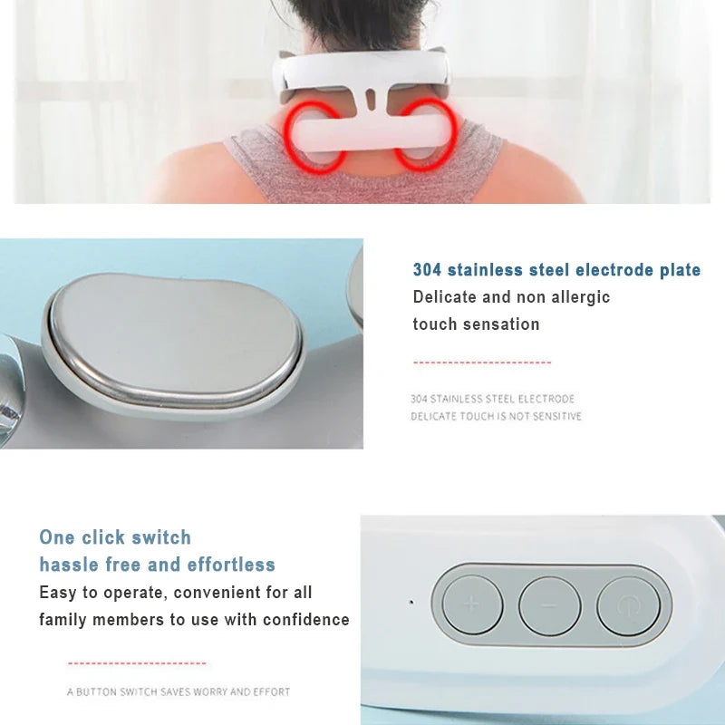 Intelligent Electric Heating Pulse Neck Massager