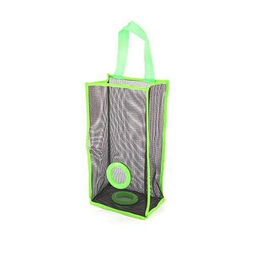 Hanging Mesh Garbage Bag Organizer