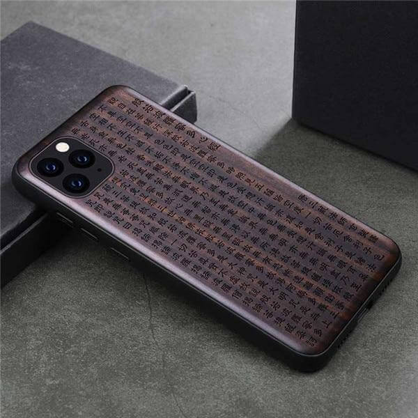 Luxury Wooden Flexible iPhone Case