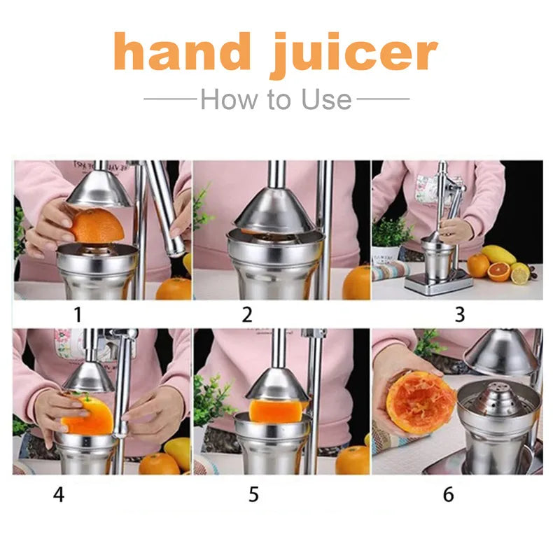 Professional Grade Manual Fruit Squeezer Gadget