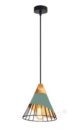 Modern Wooden Cone Pendant Lights