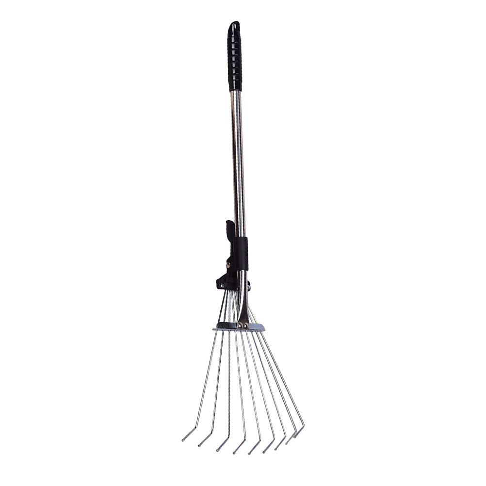 Garden Helper Telescopic Yard Cleaner Leaf Rake