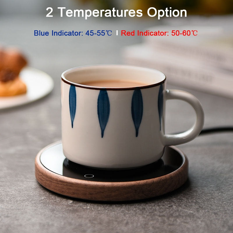 Smart Elegant Ceramic Mug Warmer Coaster