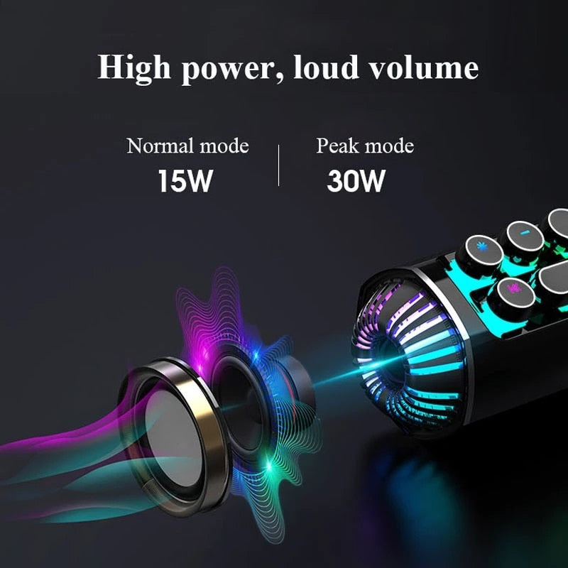 3D High-Power RGB Bluetooth Speaker