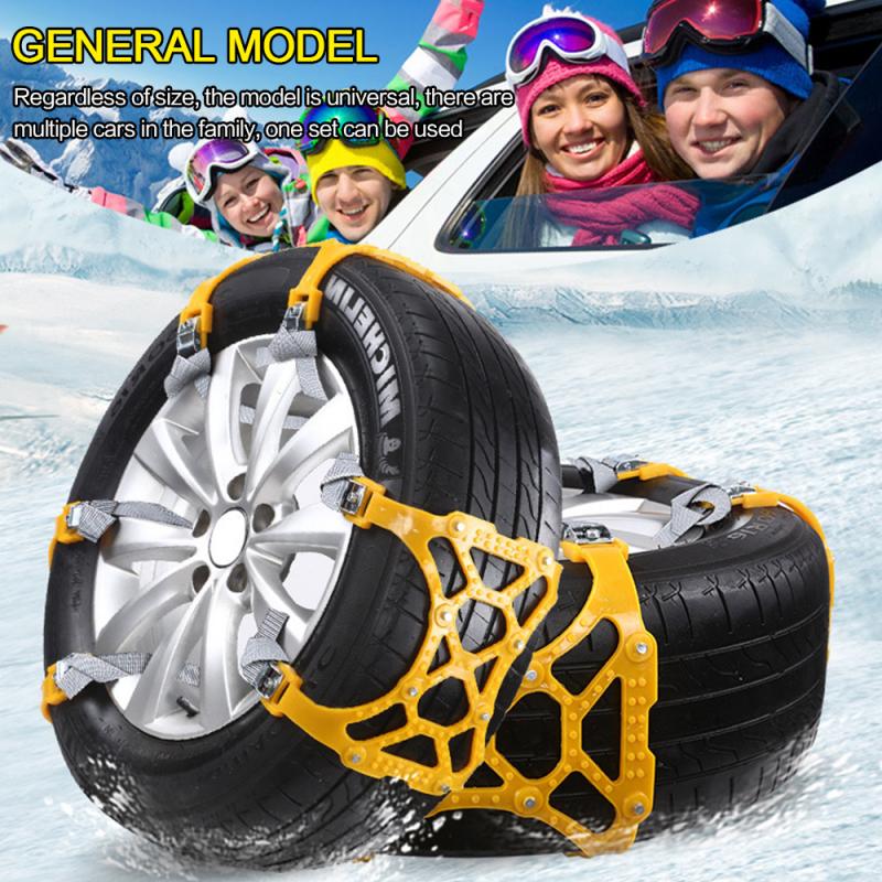 Anti-Slip Tire Snow Car Chain