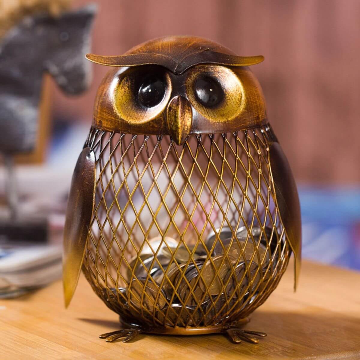 Owl Shaped Piggy Bank