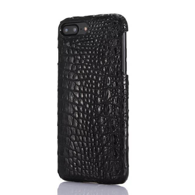 Luxury 3D Crocodile Skin Leather Case for iPhone Models