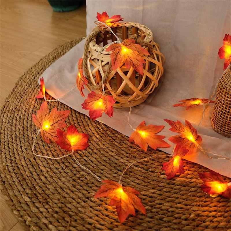 Fairy Autumn Leaves Light Set