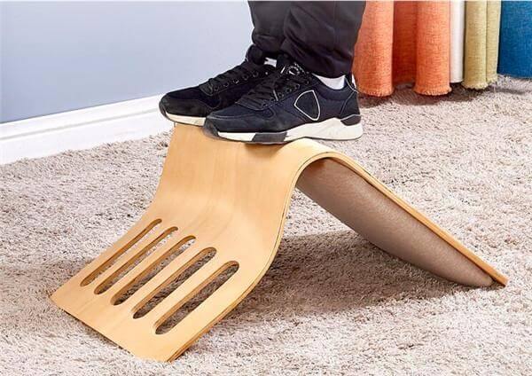 Modern Japanese Legless Chair Made From Plywood