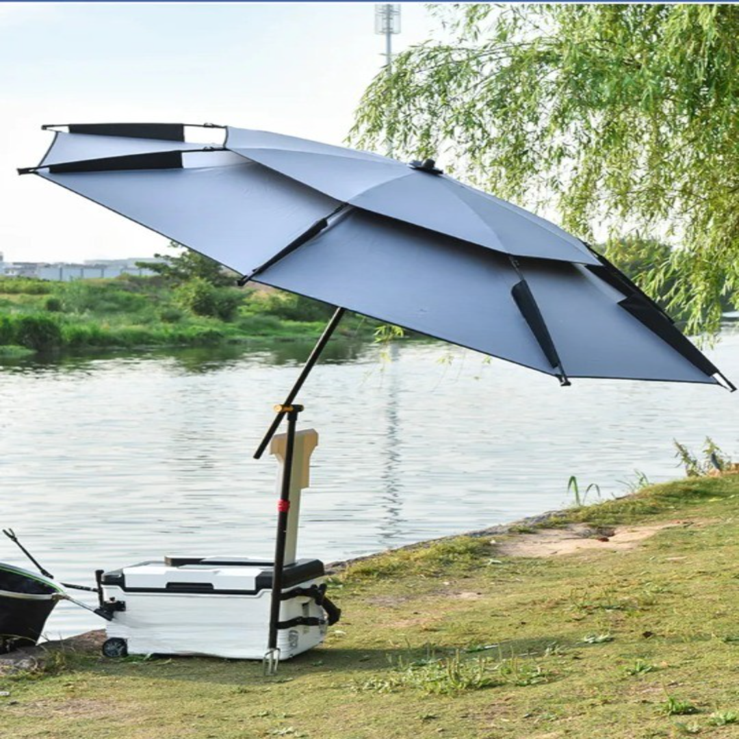 Outdoor Shade Double-Layer Fishing Umbrella