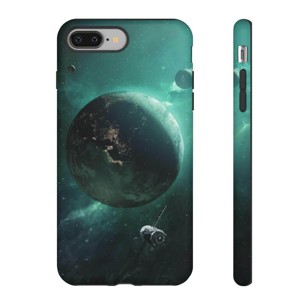 Green Planet Space Tough High Quality iPhone Cases