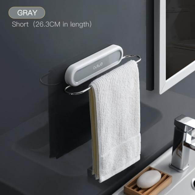 Stainless Steel Wall-Mounted Foldable Towel Hanger