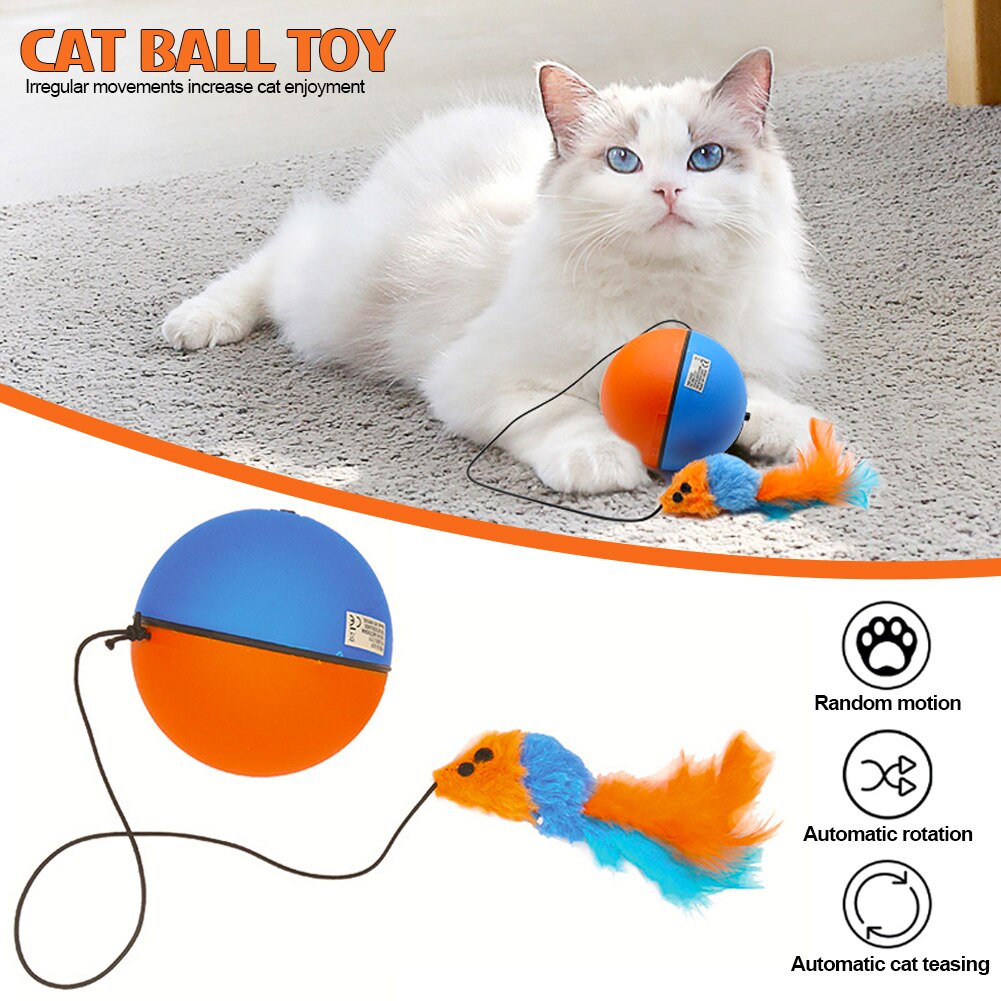 Game Master Automatic Running Cat Ball Toy