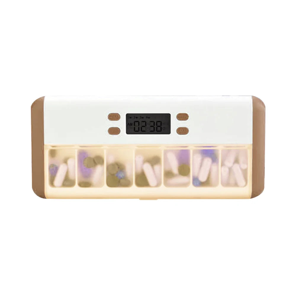 Automatic Alarm Smart Reminder Pill Organizer Box