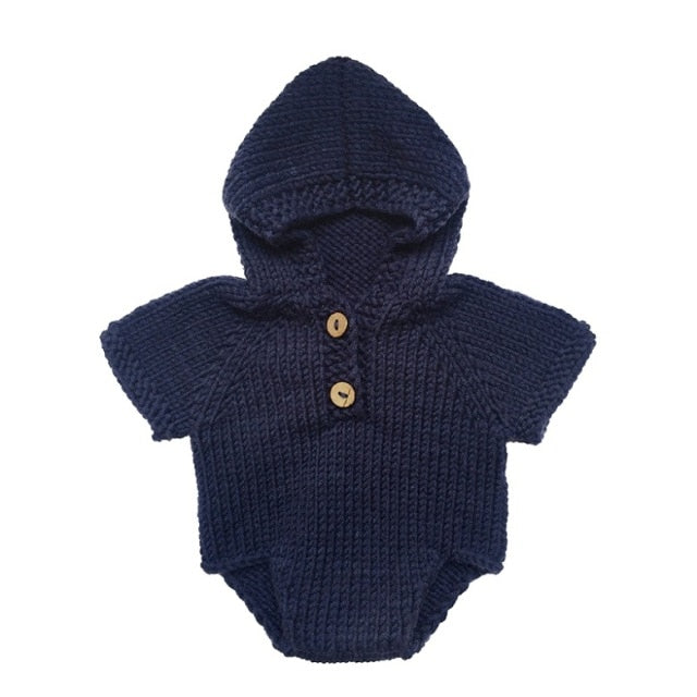 Newborn Baby Crochet Romper Knit Costume