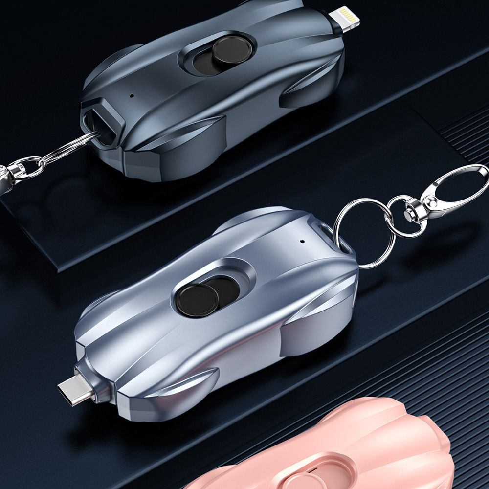 Mini Race Car Emergency Keychain Power Bank