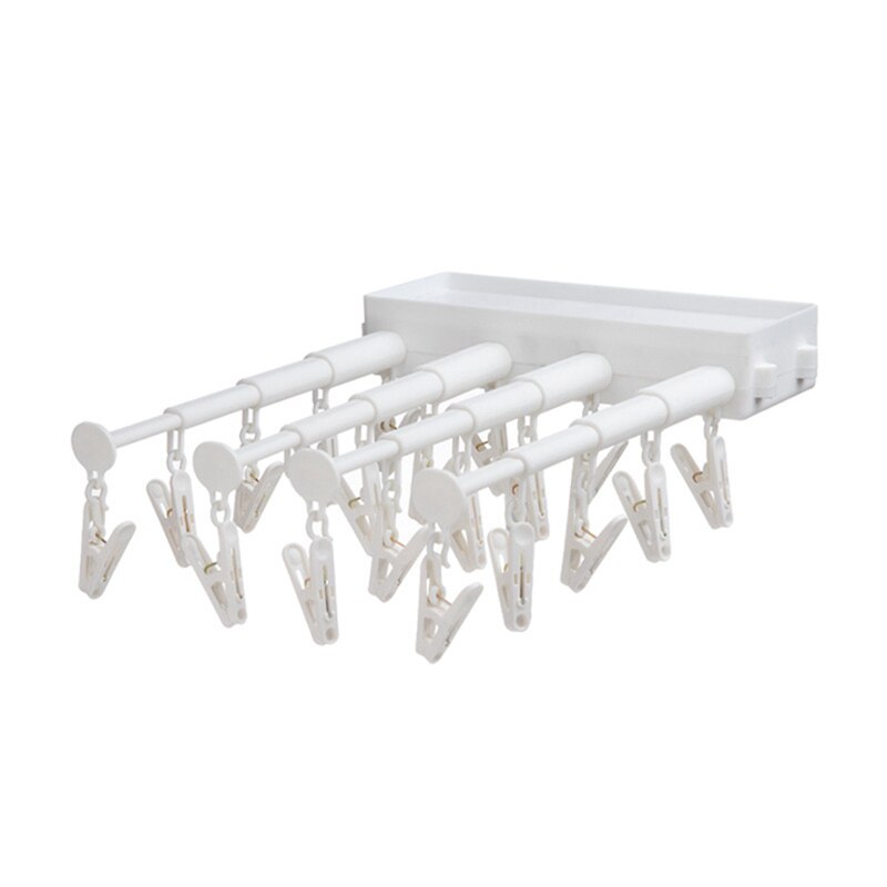 Wall-Mounted Retractable Drying Rack