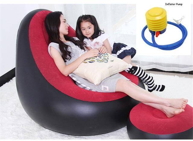 Comfy Modern Beanbag Cushion Sofa