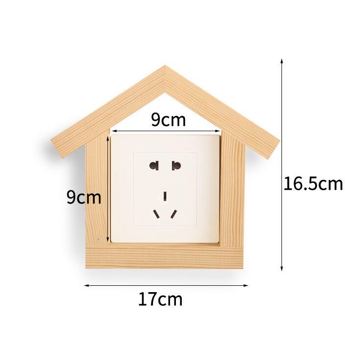 Creative House Design Light Switch Cover