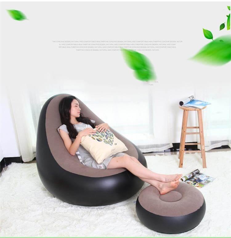 Comfy Modern Beanbag Cushion Sofa