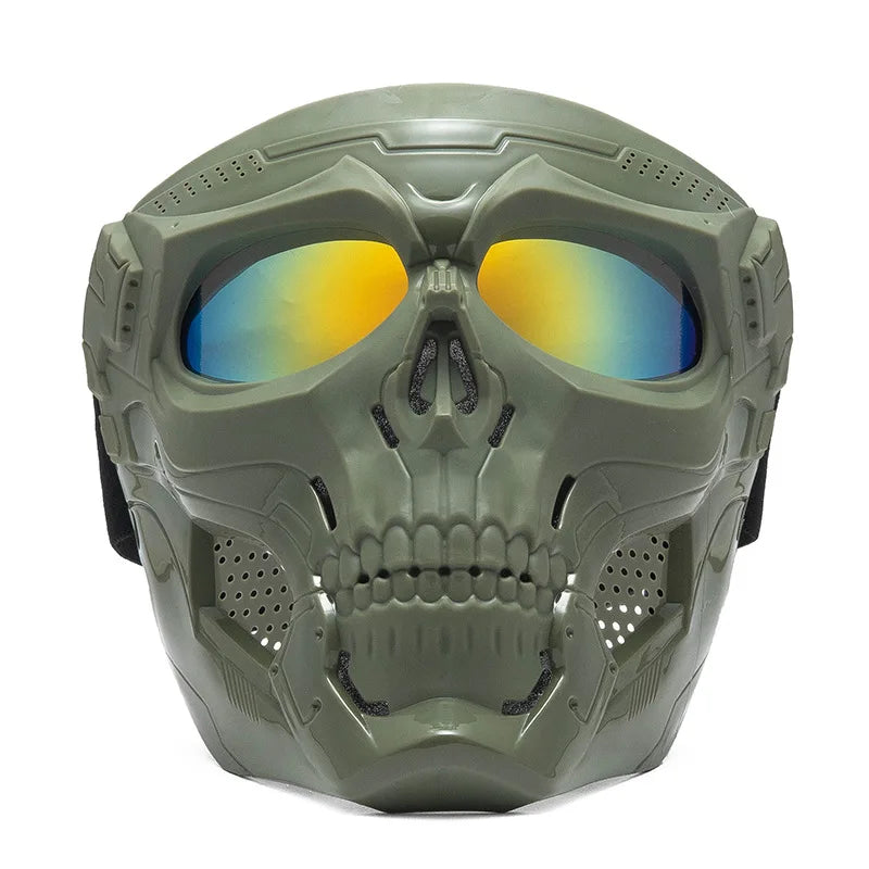 Skull Horror Off-Road Motorcycle Mask