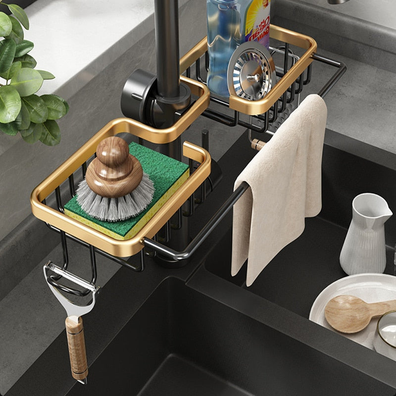 Kitchen Organizer Sink Drain Rack