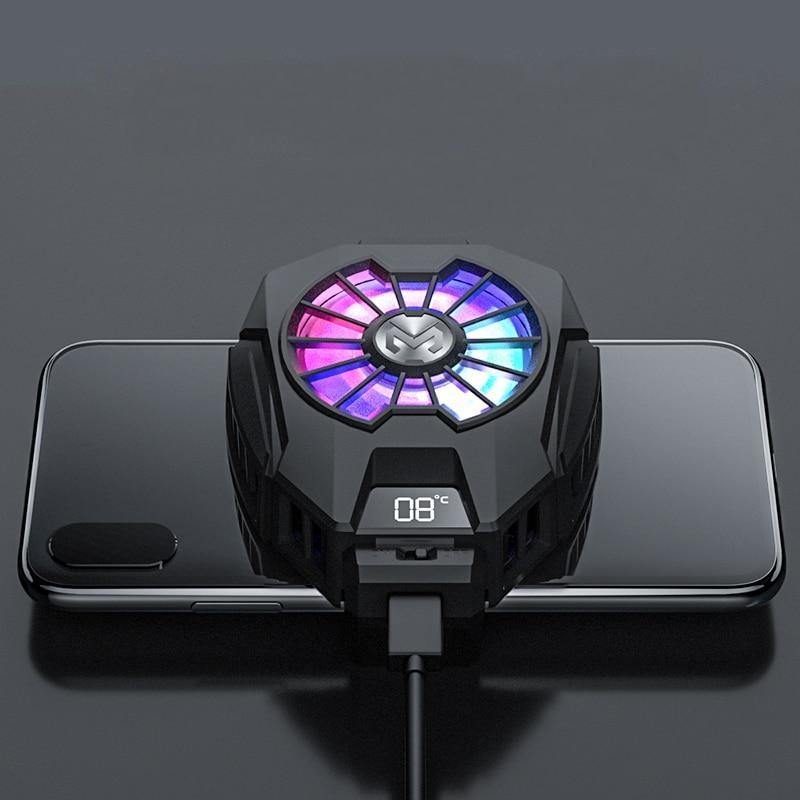 Digital Display Mobile Phone Fan Cooler