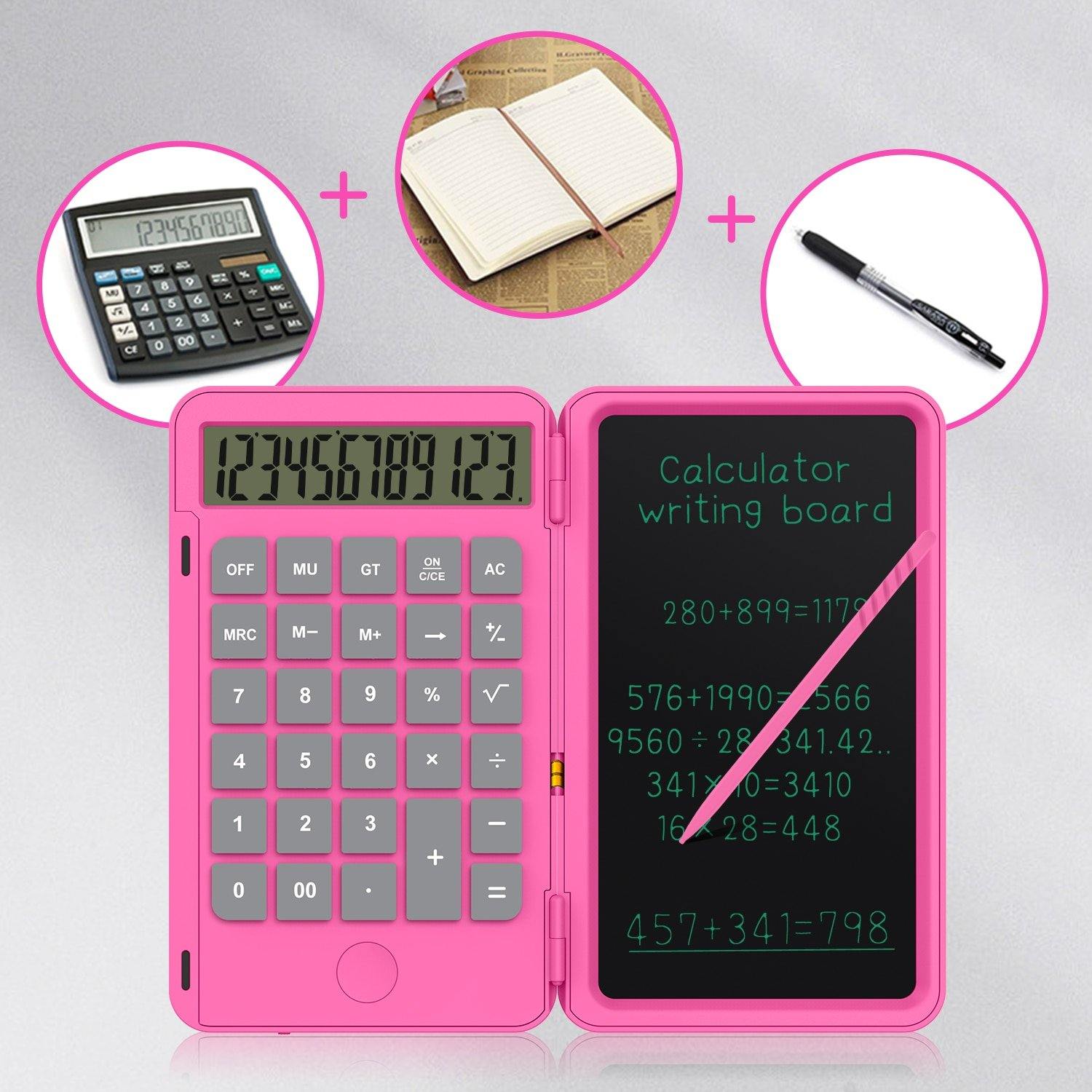 USB Rechargeable Digital Notepad Calculator