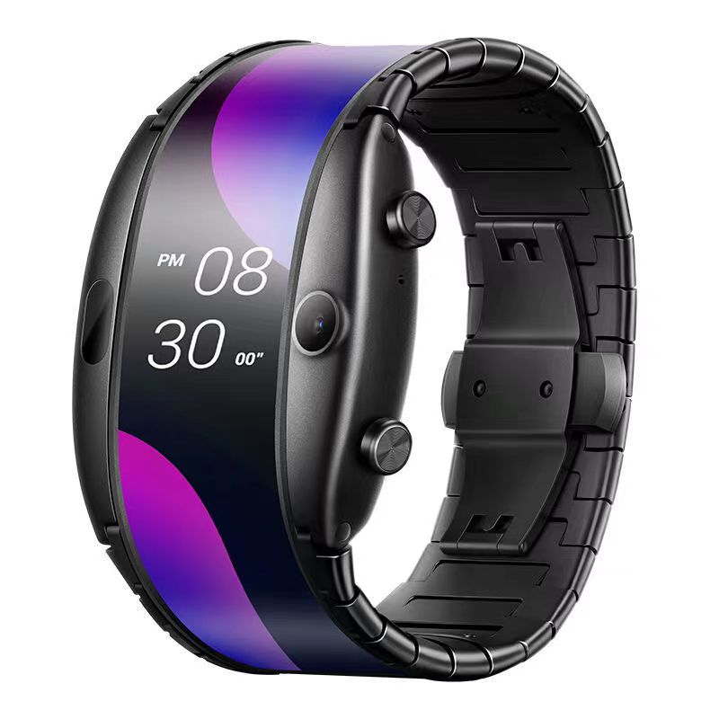 Elegant Flexible Timepiece Bluetooth Smart Watch