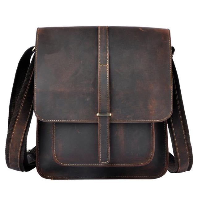 Vintage Stylish Leather Casual Messenger Bag